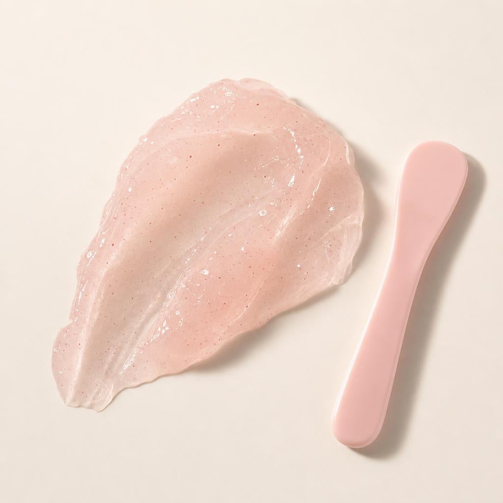 Textura de la mascarilla de gelatina